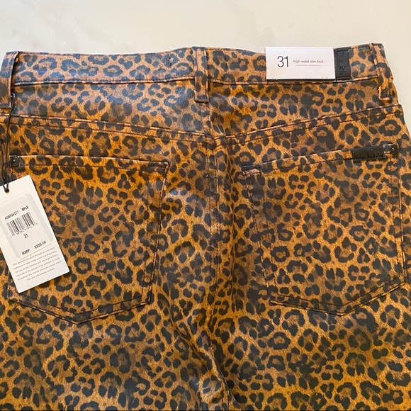 SOLD NWT 7 for all Mankind leopard “jeans” - Picture 2 of 7